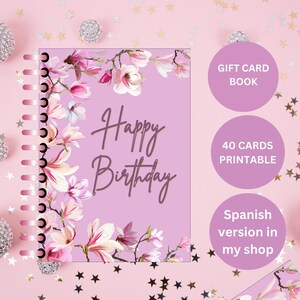 Verjaardagscadeaukaartboek voor moeder, afdrukbare kerstcadeaukaarten voor meisjes, kerstcadeaukaartboek, kerstcadeaus voor tiener afdrukbaar