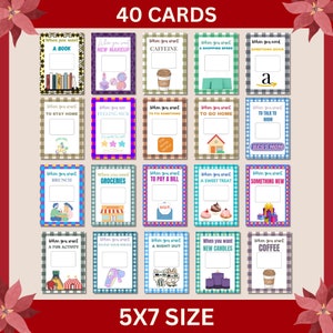 Christmas Gift Card Book, Printable Christmas Gift for Kids, Christmas ...