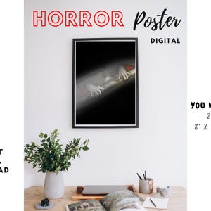 Druckbare Kunst/Poster - Hinter dem Nebel - Sofortiger Download- PDF