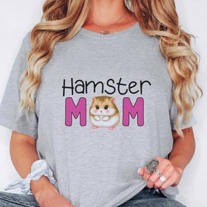 Hamster mum, Hamster gift, Cute hamster t-shirt, Hamster lover gift, Animal lover shirt, Hamster shirt, hamster gift for her