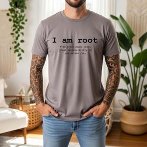 Funny Developer Programmer Sysadmin T-Shirt | Coding Humor Tee Pebble Brown