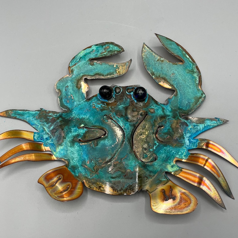 Metal Crab Wall Art - Etsy