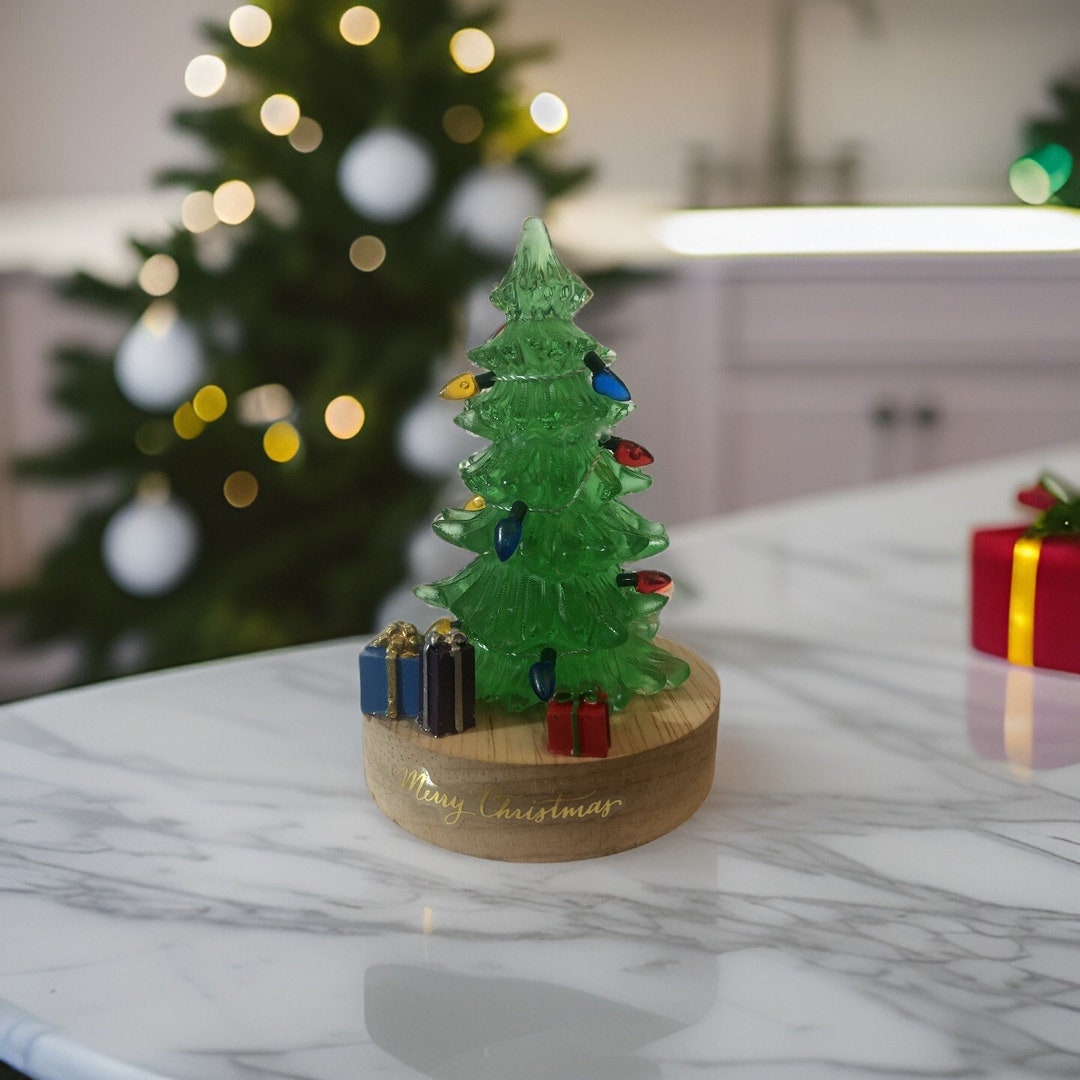 Nostalgic Christmas Tree Desk Light Etsy