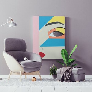 Anime Inspired Art | Canvas Gallery Wrap | High Quality Art | Vibrant Modern Wall Art