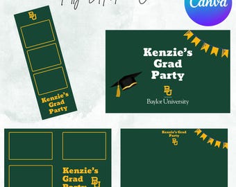 Fully Editable Photo Booth Template and Screen
