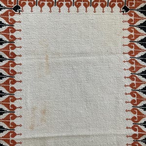 Arts and crafts table runner , all hand embroidered