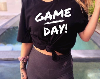 Game Day for Volleyball mom, Game day shirt, football mom, Sports Mom Shirts, Football game day shirt