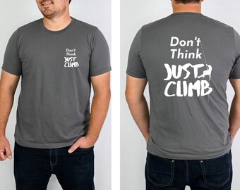 Climbing shirt for climber girls rock tshirt for boulderer, I love climbing gift, I love bouldering t-shirt
