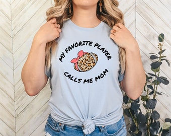 Football Mom Shirt, Mom Rugby Tee, Sports Mom Shirt, Football Shirt For Her, MomRugby Gift From Kids, Football Shirt, That's my boy shirt