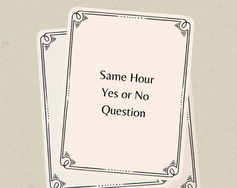 YES OR NO Love reading| Same Hour| Tarot Reading| Love Reading