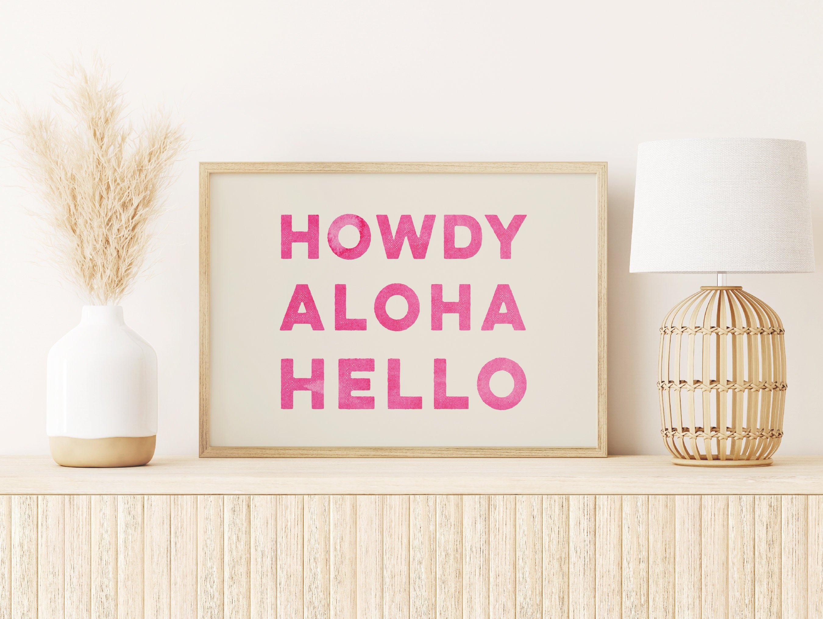 Beachy Wall Art Coastal Home Interior Beach House Decor Coastal Cowgirl ...