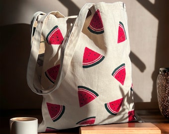 This is not a watermelon tote bag, I stand with Palestine tote, Free Palestine watermelon bag, Gazza,customizable gift, customizable tote