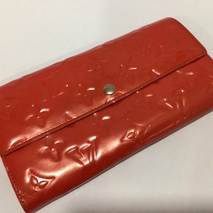 LOUIS VUITTON Paris Ladies LV Long Vernis Wallet  / Code  TH5018 / Made In France