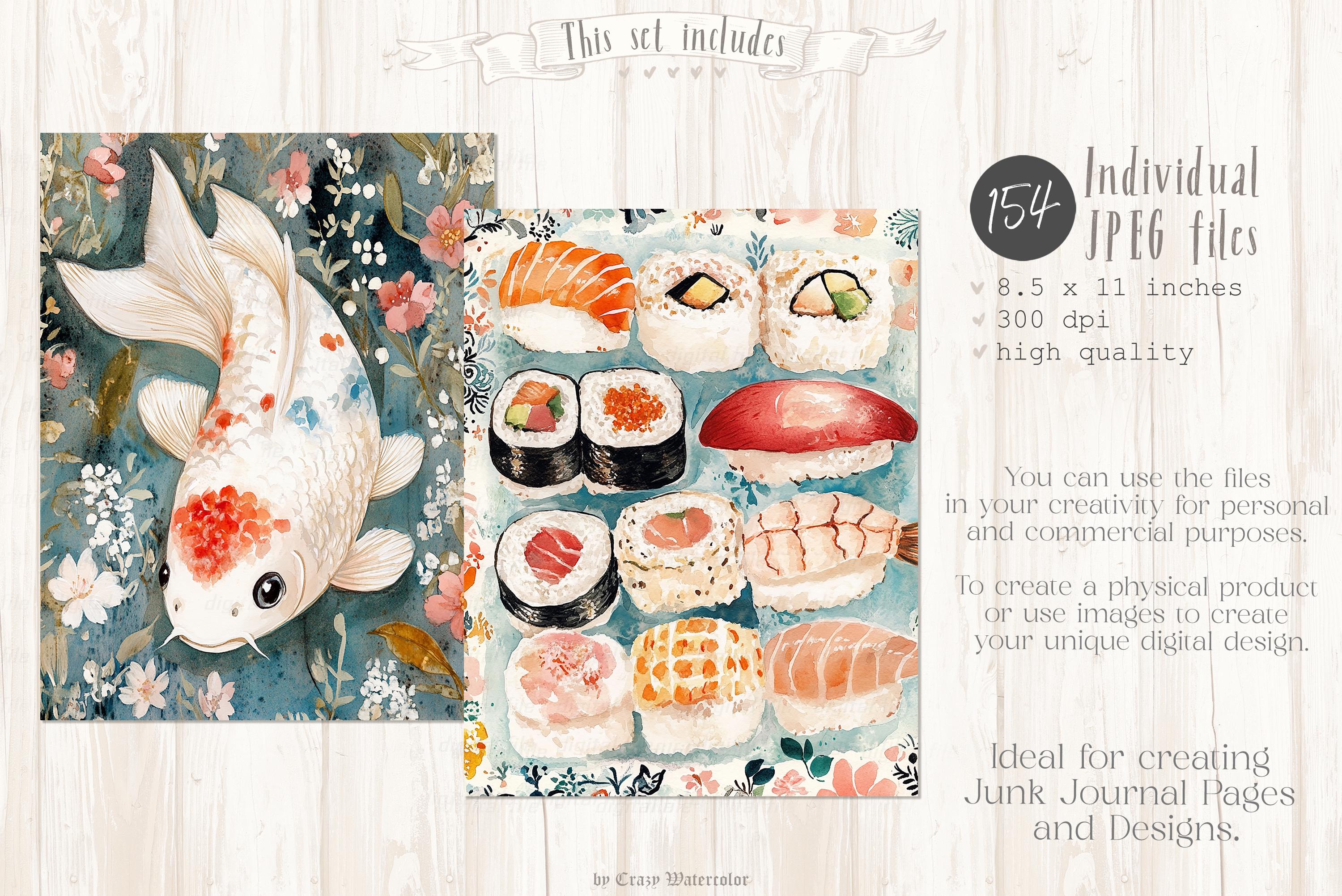 Japanese Travel 154 DIGITAL Pages: Scrapbook Journal Kit