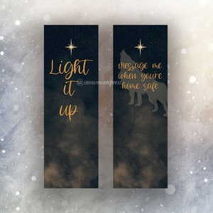 Light It Up - Officially Licensed Bookmark - Throne of Glass