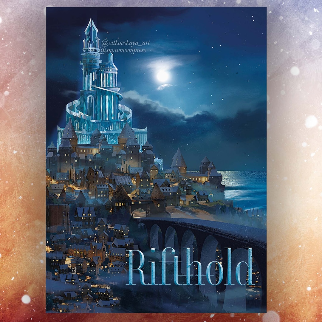 Rifthold Postcard From Dorian Officially Licensed Art Print Throne of