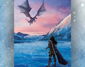 A Chance Meeting - Fantasy Bookish Art Print