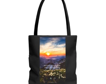Proverbs 3:5 Tote Bag