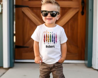 Crayon Teacher Shirt, Back To School, Teacher Appreciation