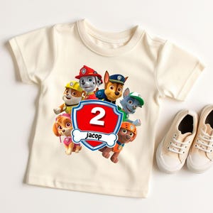 Patrol Birthday Boy/Girl Shirt, Patrol Birthday Family Shirt, Personalized Birthday Shirt, Custom Patrol Shirt, Birthday Party Shirt.