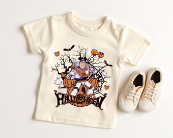 Buzz Lightyear Halloween Tee, Spooky Season Toddler Shirt