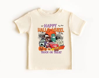 Pixar Cars Halloween Kids Shirt, McQueen Toddler Shirt