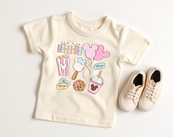 Disneyland Shirt Magical Shirt Disney Snacks Shirt Best Day Ever Shirt Disney World Tee Happiest Place Toddler Shirt Kids Mouse Ears Shirt
