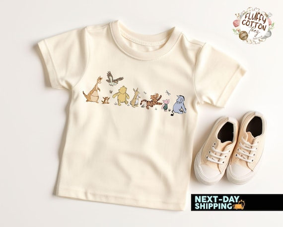 Retro Winnie The Pooh and Friends Toddler Shirt