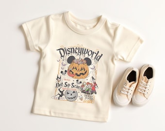 Vintage Disneyworld Halloween Shirt, Mickey's Not So Scary Party