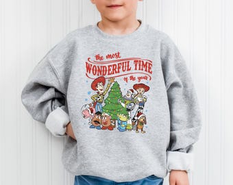 Disney Pixar Toy Story Christmas Shirt, Disney Family Christmas Party 2025, You've Got A Friend In Me, Disney Group Christmas Sweatshirt