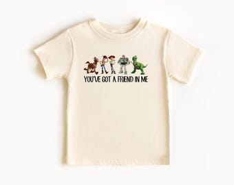 You've Got A Friend In Me Toy Story Shirt, Disney Toy Story Shirt, Toy Story Friends Shirt, Woody Buzz World Shirt, Disney Vacation 2025 Tee
