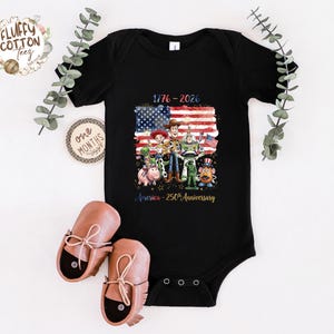 Toy Story America 250th Anniversary Kids T-Shirt -Independence Day Toddler Sweatshirt bild 6