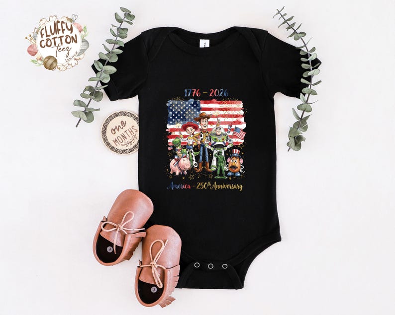 Toy Story America 250th Anniversary Kids T-Shirt -Independence Day Toddler Sweatshirt bild 6