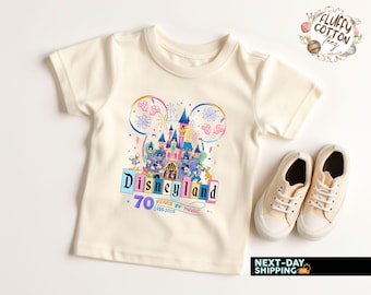 Retro Disneyland 70th Anniversary Shirt, Family Vacation Tee