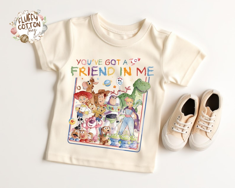 You've Got A Friend In Me Kids Shirt - Disney Toy Story Toddlers Tee - Disneyland Woody Buzz Sweater