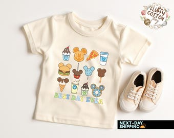 Magic Kingdom Toddler Tee: "Here For The Snacks", Family Vacation Shirt