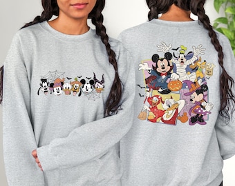 Disney Halloween 2025 Shirts, Mickey Minnie And Friends Halloween Shirt, Halloween Party Shirt, Disney Halloween Shirt
