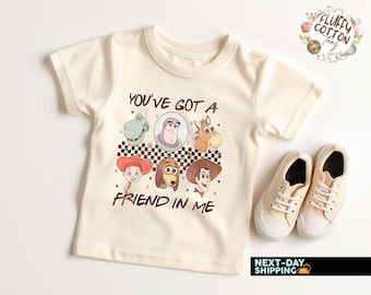 Retro You've Got A Friend In Me Shirt, Toy Story Shirt, Vintage Disney Shirt, Toy Story Toddlers Gift, Family Shirt, Toy Story Friends Shirt