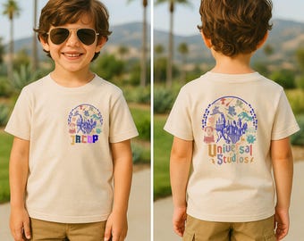 Custom Vintage Disney Shirt Universal Studios 2025, Family Vacation Shirt, Disney Trip Shirt, Universal Studios Tee, Matching Disney Shirts