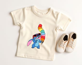 Stitch Snack Bar Shirt, Youth Disney Shirt, Kids Disney Snack Shirt, Boys Disney Shirt, Lilo And Stitch Shirt, Cute Kids Disney Shirt