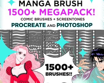 Manga Brush Megapack