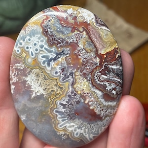 Crazy Lace Agate Cabochon