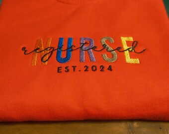 Registered Nurse Sweatshirt: Funny Goose RN Gift