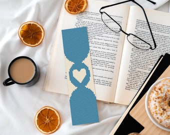 Funny Bookmark Cross Stitch Pattern, Bookmark Cross Stitch, Cozy Bookmark Pattern, Counted Cross Stitch, Instant Download PDF Pattern