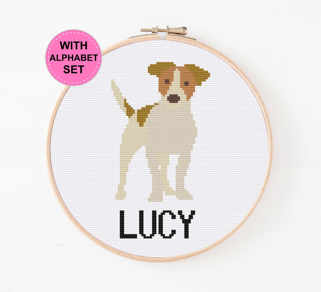 Jack Russell Dog Pattern Print Dress main image 1