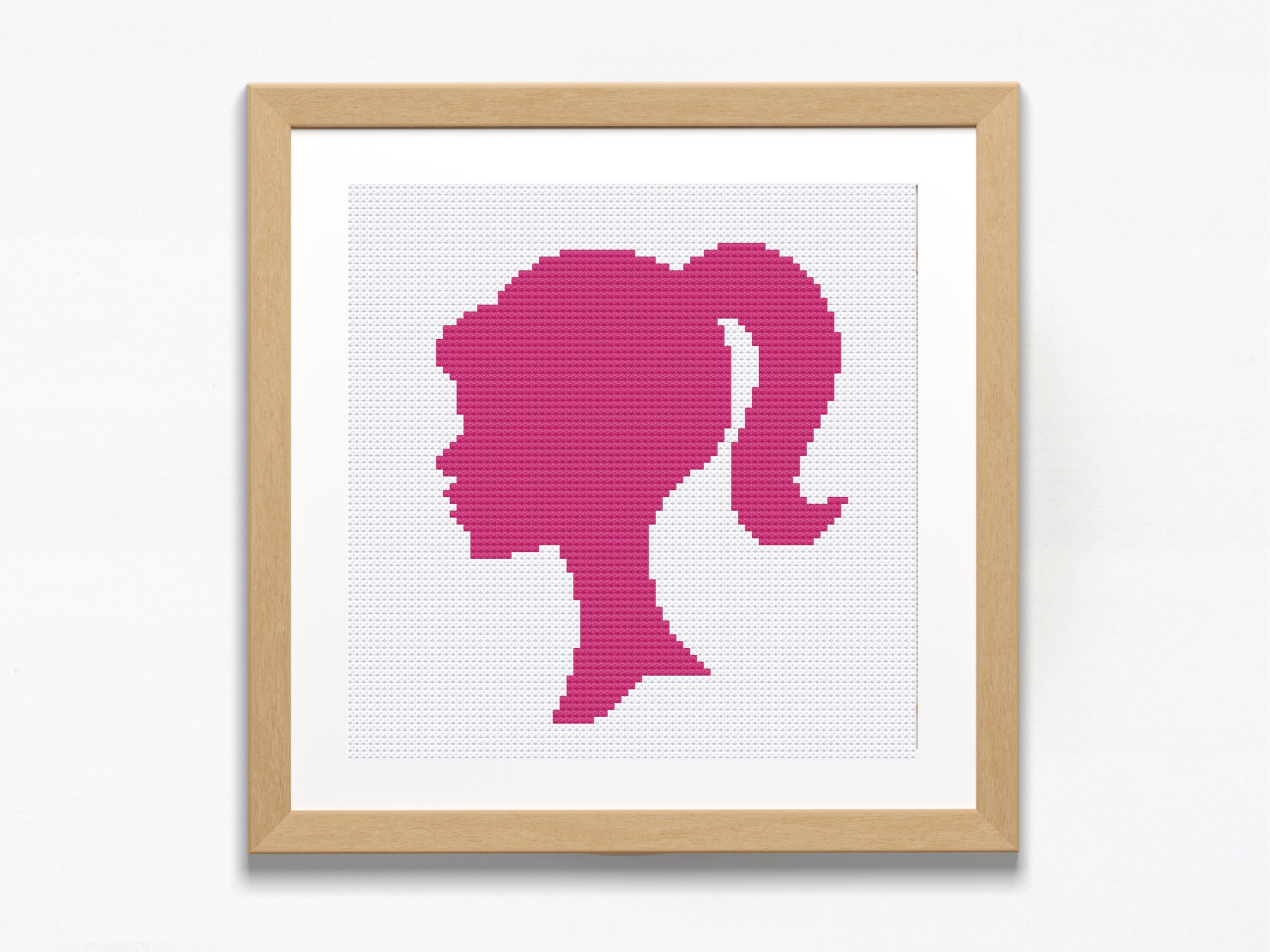 Barbie Cross Stitch Pattern Funny Cross Stitch Modern Cross Etsy