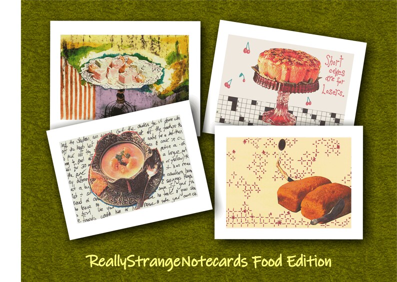 Printable Note Cards-humorous/whimsical...really Strange! - Etsy