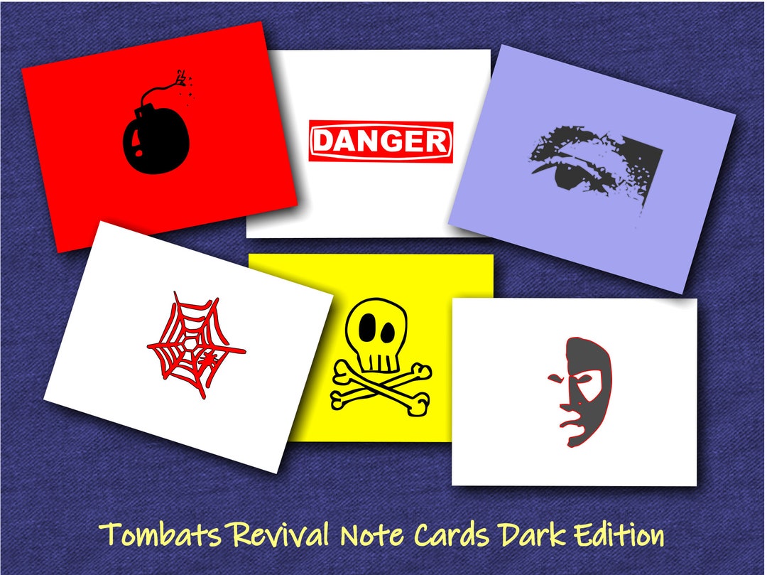 Quirky Printable Note Cards Etsy