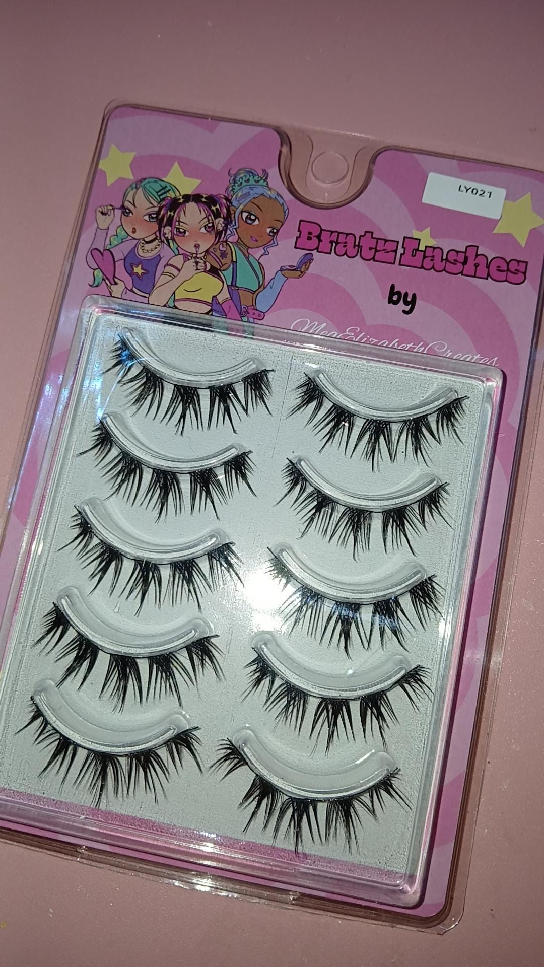 Bratz Lashes: Y2K Cat Eye Faux Mink Lashes Pairs