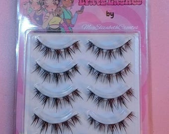 Bratz Lashes: Y2K Cat Eye Faux Mink Lashes Pairs